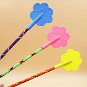 寵物貓狗愛(ài)心拍橡膠訓(xùn)導(dǎo)用品貼牌OEM/ODM