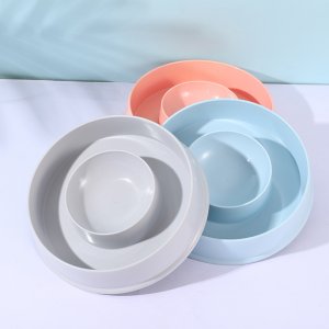 喂食飲水兩用碗寵物食具OEM/ODM定制代加工