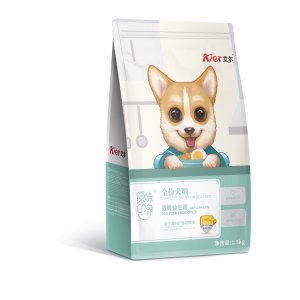 艾爾原味蛋黃益生菌全價犬糧1.5kg/10kg