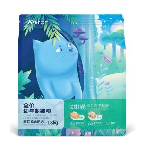 艾爾原切雞肉原價幼年貓糧1.3Kg