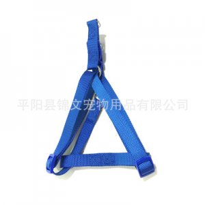 錦文寵物胸背帶素色仿尼龍寵物三角胸背帶
