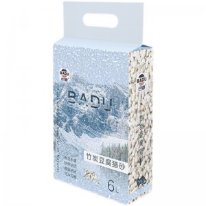 巴渡竹炭豆腐貓砂6L