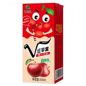 北大荒紅蘋果果汁飲料250ml