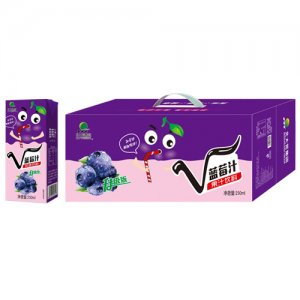 北大荒藍(lán)莓汁風(fēng)味飲料禮盒