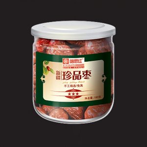 喀思紅新疆珍品棗免洗罐裝三星
