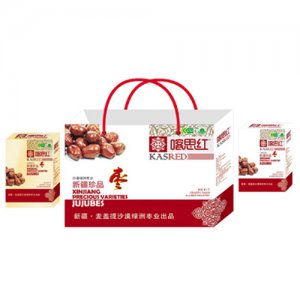喀思紅新疆珍品棗小盒裝普通禮