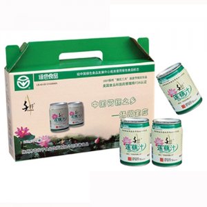 千纖禮盒蓮藕汁240MLx10