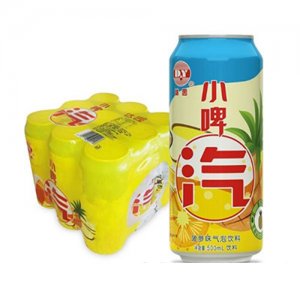體寶達(dá)園小啤汽菠蘿味氣泡飲品500ml