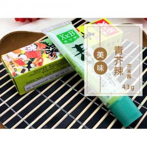 愛(ài)可畢xkb芥末醬43g做壽司食材芥末調(diào)味膏青芥辣醬紫菜包飯材料