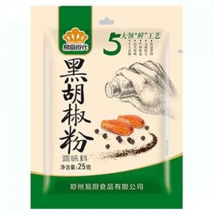 易廚黑胡椒粉25克