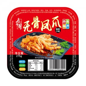 叁兩拌無骨鳳爪麻辣味275g