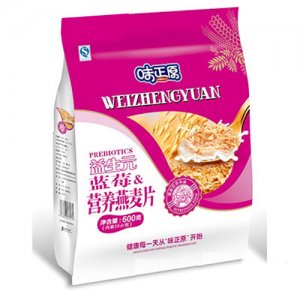 味正原600g營養(yǎng)燕麥片藍(lán)莓