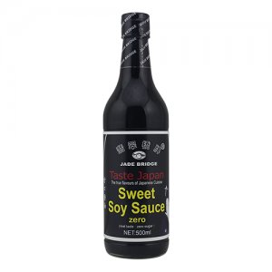 翡翠橋牌甜醬油無糖玻璃瓶500ml