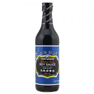 翡翠橋牌無麩質(zhì)老抽玻璃瓶500ml