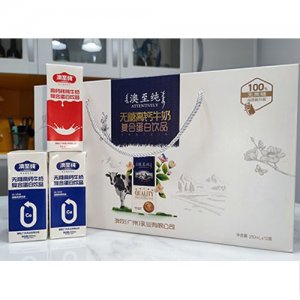 澳至純無糖高鈣牛奶飲品