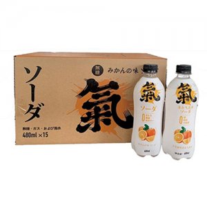 藍希橘子味蘇打氣泡水480mlx15瓶