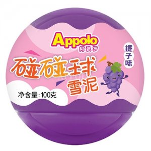 阿波羅碰碰球雪泥（提子味）