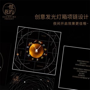 一紙花約星空巧克力禮盒裝