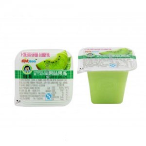 櫻桃小丸子珍品果凍方杯香蘭奇異果味