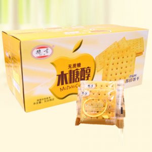 豫吉無蔗糖木糖醇蘇打餅干(奶鹽味)