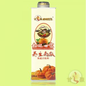 甘泉南瓜汁飲料1L