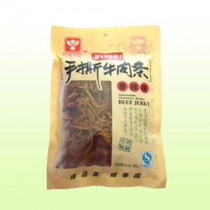 四季園香辣味手撕牛肉條