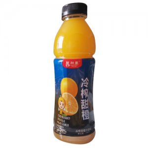 愛(ài)加壹冷榨甜橙汁飲料550ml