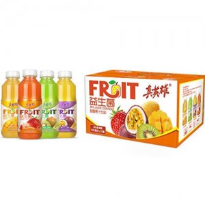 真英雄益生菌發(fā)酵果汁500mlx15瓶