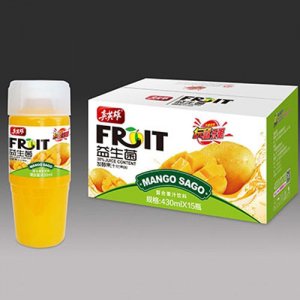 真英雄益生菌發(fā)酵芒果汁430mlx15
