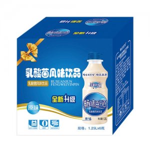 暢味百分百乳酸菌飲品原味1.25Lx6瓶