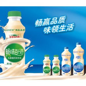 暢味百分百乳酸菌飲品原味340ml
