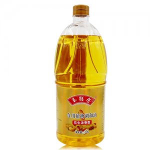 玉膳房花生濃香型食用植物調(diào)和油1.8L