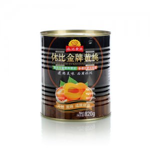 休比黃桃罐頭820g