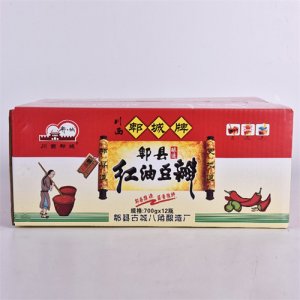 川西郫城郫縣豆瓣700gX12瓶