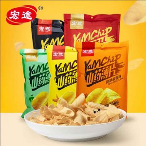 宏途山藥薄片68g裝