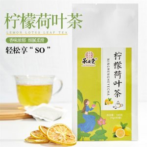 妍生草本檸檬荷葉茶160g