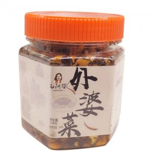 毛阿婆風味罐裝外婆菜