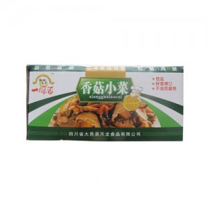 一碟香香菇小菜箱裝