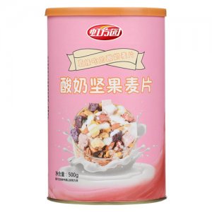 虹方園酸奶堅果麥片500g