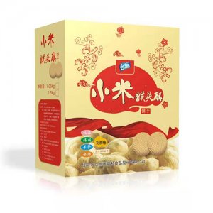 臺(tái)趣小米猴頭酥餅干無蔗糖