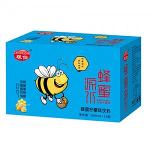 程仕蜂蜜源水蜂蜜檸檬味飲料600mlx15瓶