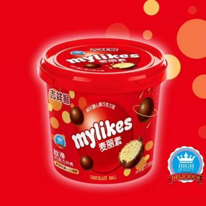 吉祥猴麥麗素脆心黑巧克力球