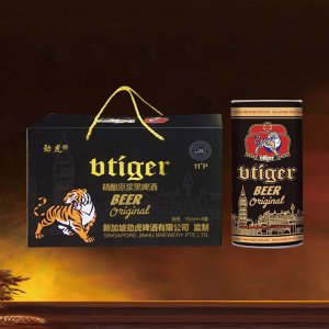 勁虎原漿黑啤酒950ml