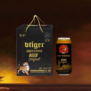 勁虎原漿黑啤酒500ml