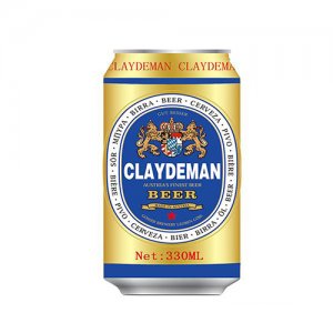 凱倫啤酒金色橢圓形藍(lán)色330ml