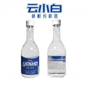 云小白精釀純糧酒yowa系列300ml