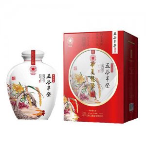 華夏龍輦國畫酒五谷豐登