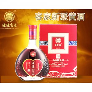 源源富家黑糯酒（21%vol 500ml）