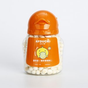 功夫小鴨酸奶豆 酸奶香橙味