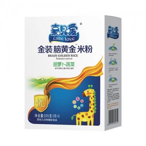 嘉唄噯金裝腦黃金米粉-胡蘿卜蔬菜盒裝